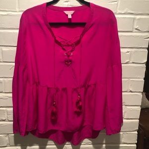 Lilly Pulitzer bell sleeve top